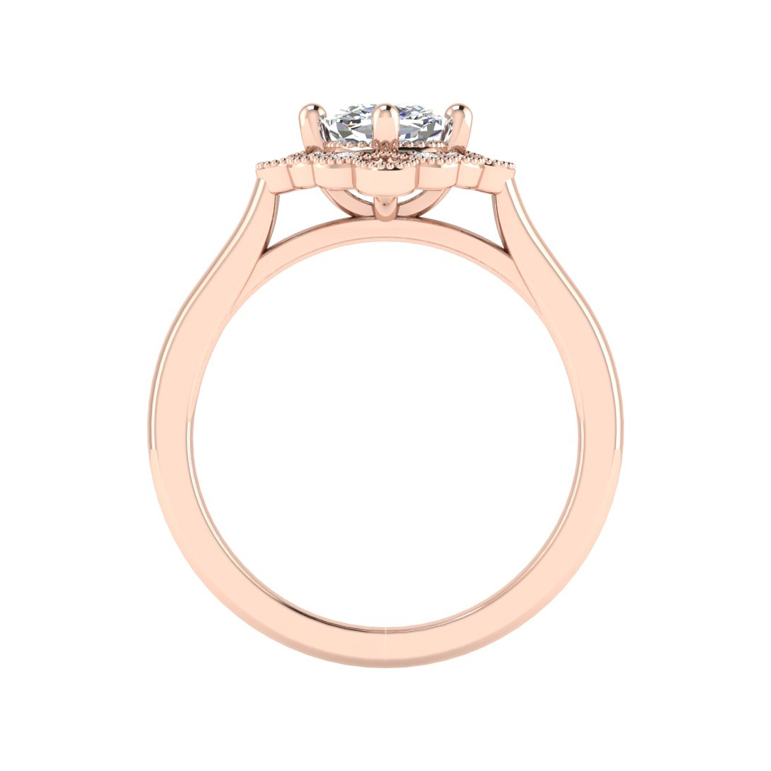 Brinley Halo Engagement Ring